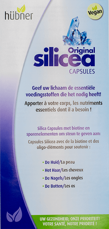 Hubner Silicea capsules folder NL-FR